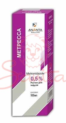 Метресса р-н д/інф. 0.5% 100мл                                                  