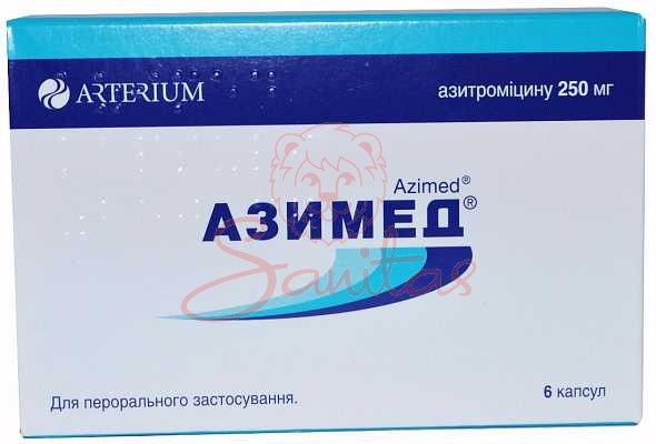 Азимед капс. 0.25г №6                                                           