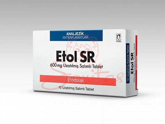 Етол SR таб. пролонг. дії 600мг №10                                             