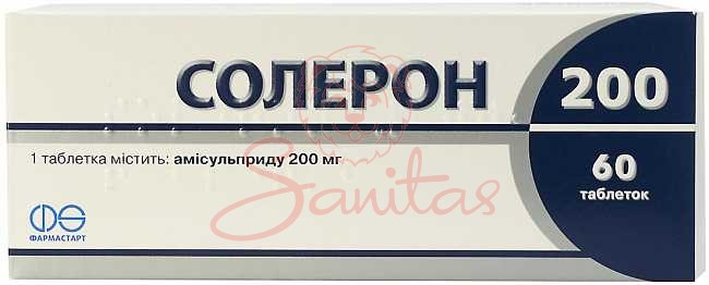 Солерон 200 таб. 200мг №60 (10х6)                                               
